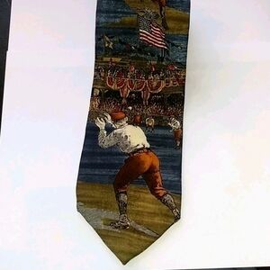 Max Raab Tango Amercana Series 1886 Baseball Necktie